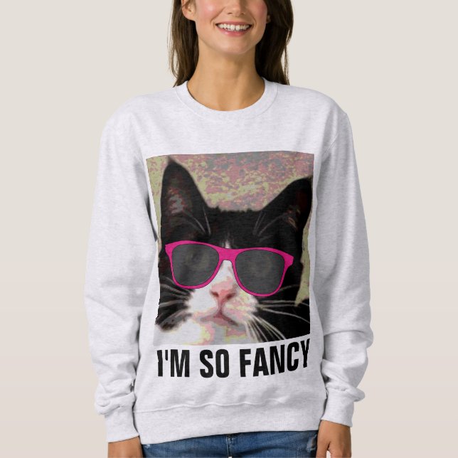 JAG ÄR SÅ FINARE CAT T-SHIRTS (Framsida)