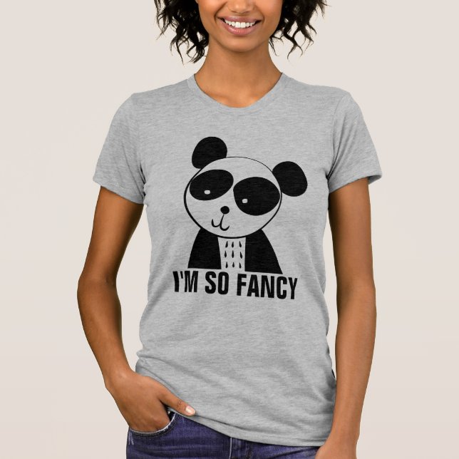 JAG ÄR SÅ FINARE PANDA BEAR T-SHIRTS (Framsida)