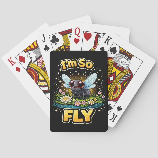 Jag är så fly casinokort (Baksidan)