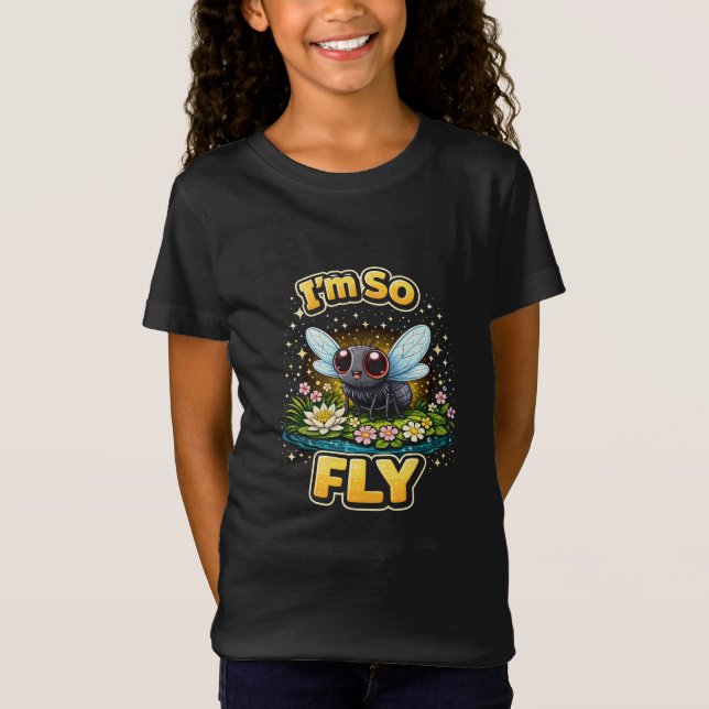 Jag är så fly t shirt (Framsida)
