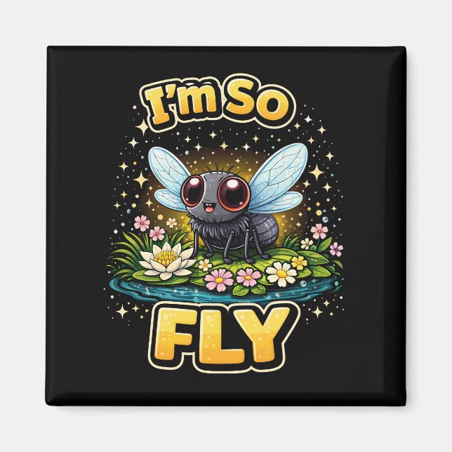 Jag är så flygvärdig magnet (Framsidan)