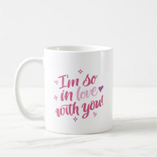 Jag Är Så Förälskad i Dig Kaffe Mugg
