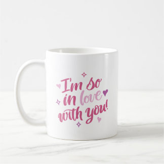 Jag Är Så Förälskad i Dig Kaffe Mugg