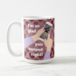 Jag är så glad att du snurrade högerna! Online Dag Kaffemugg