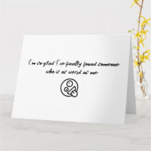 Jag är så glad att jag äntligen hittat någon Alla