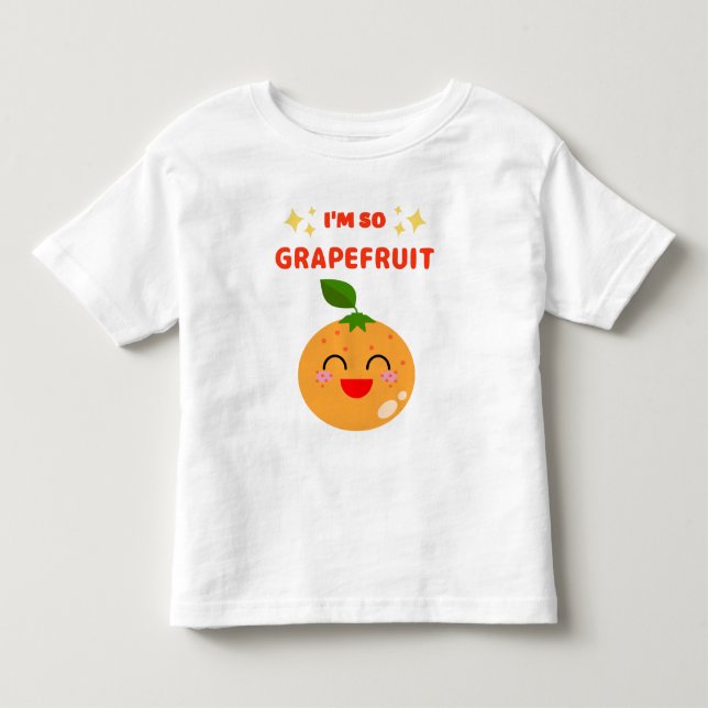 JAG ÄR SÅ GRAPEFRUIT  T-Shirt (Framsida)