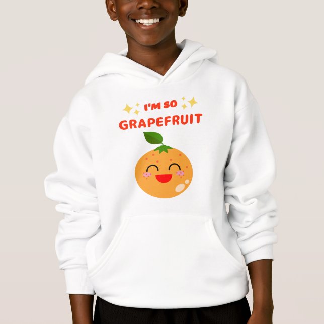 JAG ÄR SÅ GRAPEFRUKT T SHIRT (Framsida)