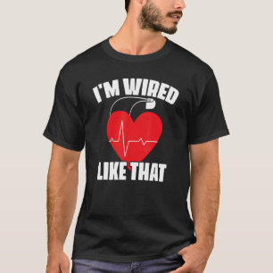 Jag är så kallad ICD Surgery Cardiac Pacemaker T Shirt