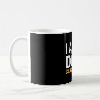 Jag är så klar Cl 2026 Examen Rolig Senior Gr Kaffemugg