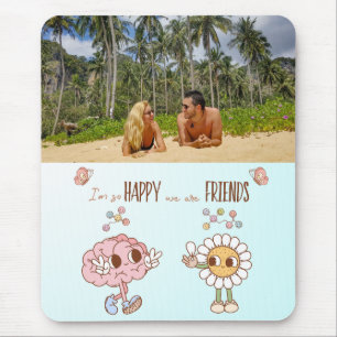 Jag är så Lycklig att vi är Anpassningsbar Foto på Musmatta