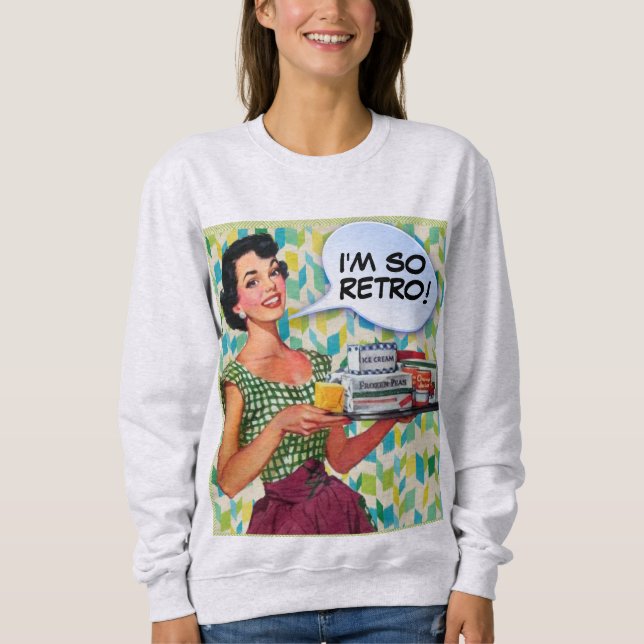 JAG ÄR SÅ RETRO! T-SHIRTAR T SHIRT (Framsida)