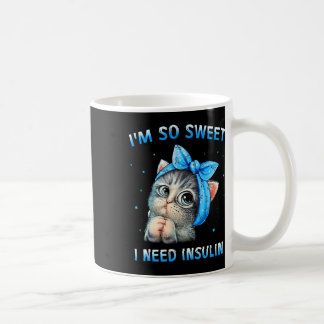 Jag är så söt att jag behöver medvetandegörandekat kaffemugg