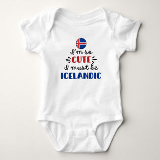 Jag är så söt att jag måste vara isländska t shirt