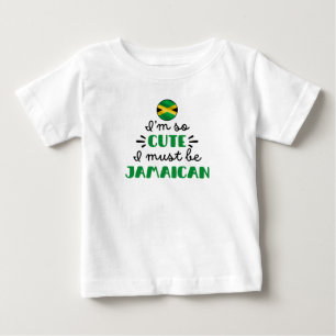 Jag är så söt, jag måste vara jamaicansk t shirt