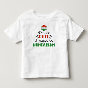 Jag är så söt, jag måste vara ungrare t shirt
