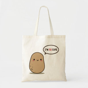 Jag är så söt potatis tygkasse