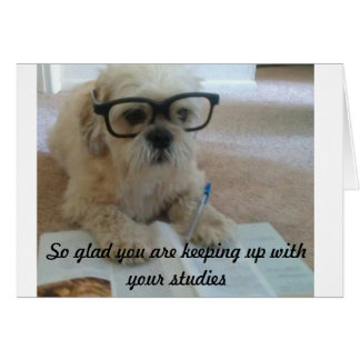 Jag är så stolt över dig hälsningskort