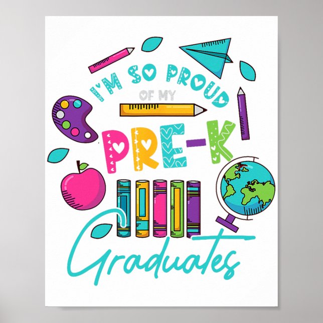 Jag är så stolt över min förste-k-Student-skola fö Poster (Framsidan)