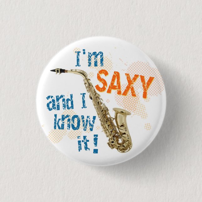 Jag är Sachy-knapp Knapp (Framsida)
