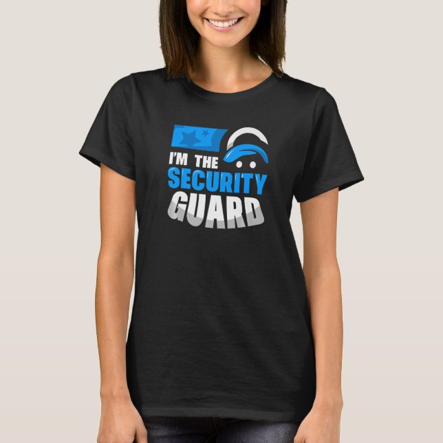 Jag är säkerhetspolisen, Doorman-jobbet. T Shirt (Framsida)