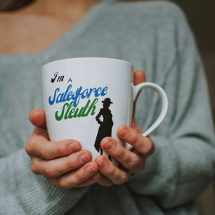Jag är Salesforce Sleuth Kaffemugg