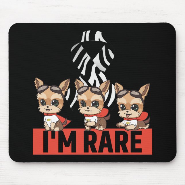 Jag är Sällsynt JJ 3.. Mousepad. Musmatta (Framsidan)