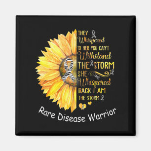 Jag är Sällsyntet Disease Warrior T-Shirt38 Magnet