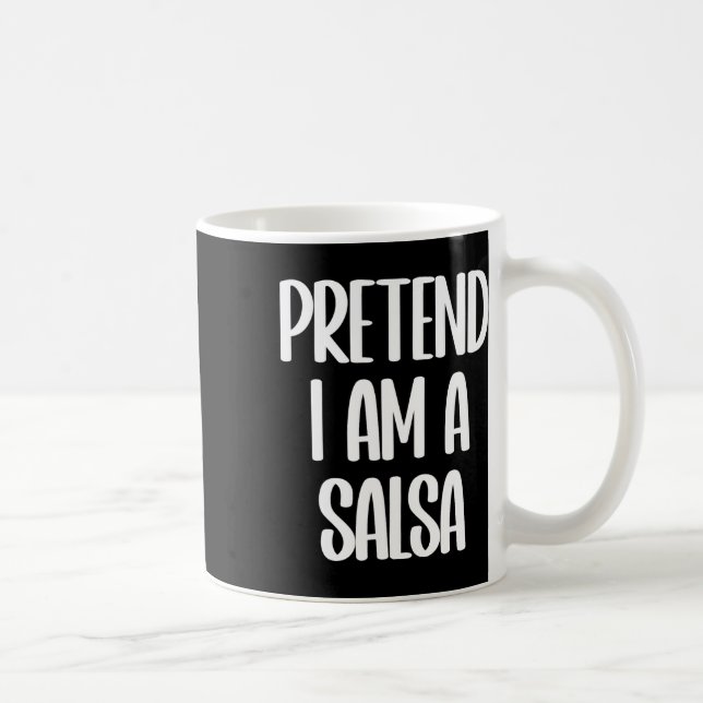 Jag är Salsa Halloween Costume Kaffemugg (Höger)