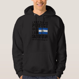 Jag är Salvador Proud Salvador Saloran Flagga R. Hoodie