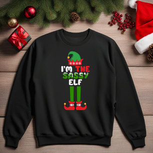 Jag är Sassy Elf Funny Jultröja T Shirt