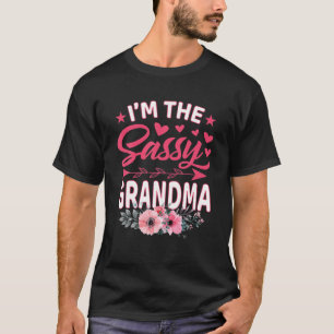 Jag är Sassy Grandma Mor dag T Shirt