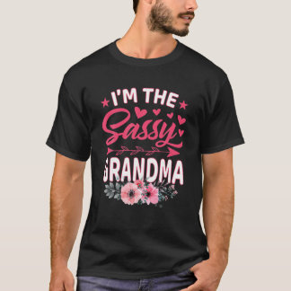 Jag är Sassy Grandma Mor dag T Shirt