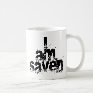 Jag är Saved Christian Kaffemugg