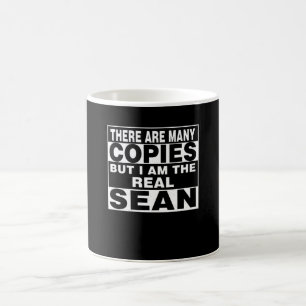 Jag är Sean Funny Personal Personlig Roligt Kaffemugg