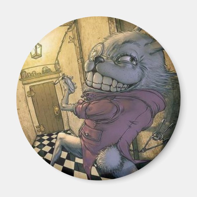 Jag är sen! magnet (Framsidan)