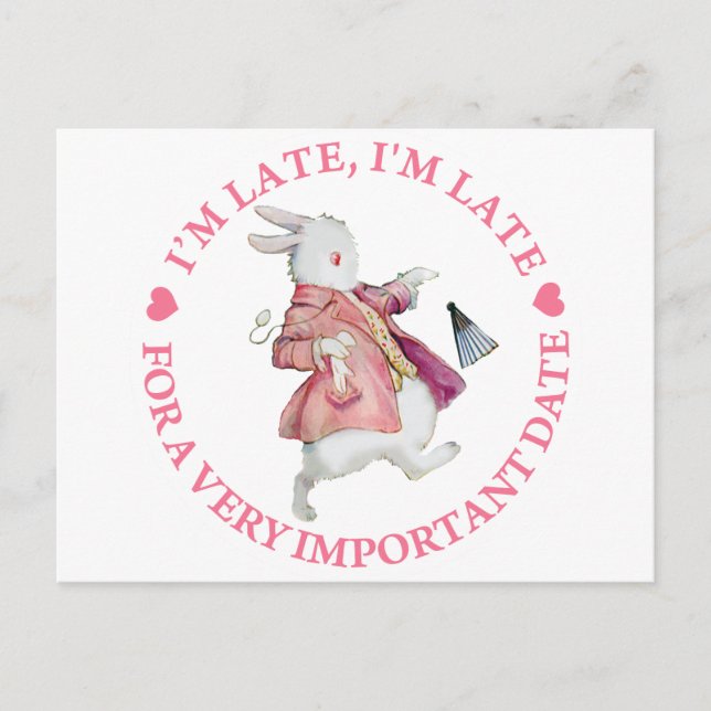 JAG ÄR SENT, JAG ÄR SENT VYKORT (Framsida)