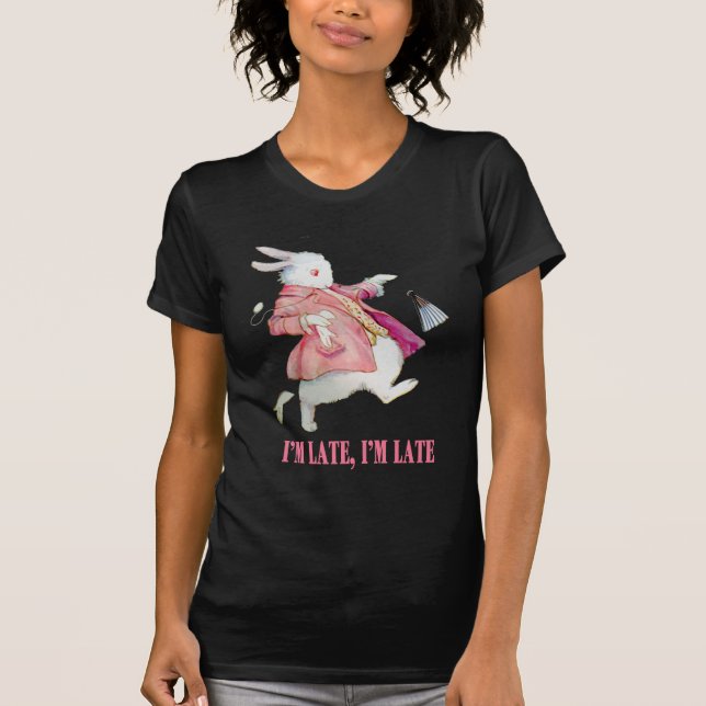 JAG ÄR SENT, SENT, FÖR ETT MYCKET VIKTIGT DATUM! T SHIRT (Framsida)