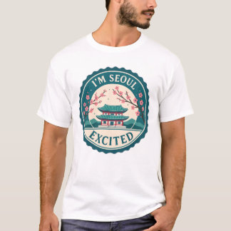 Jag är Seoul Excated Korea T-Shirt