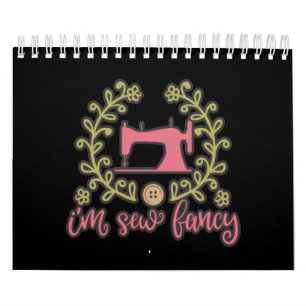 Jag är Sew Finare Sewing Design Kalender