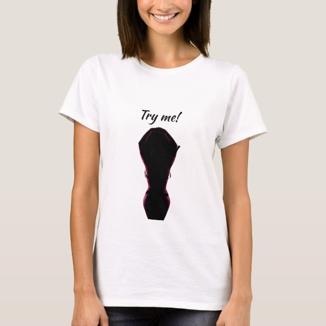 Jag är sexig flicka. t shirt (Framsida)