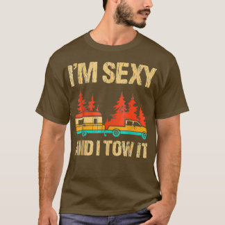 Jag är sexig och jag tänder det på Träd. T Shirt