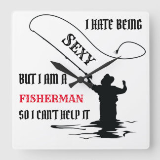 JAG ÄR SEXY FYRKANTIG KLOCKA