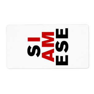 JAG ÄR SIAMESE FRAKTSEDEL