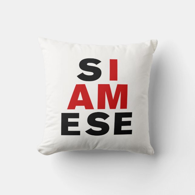 JAG ÄR SIAMESE KUDDE (Framsida)