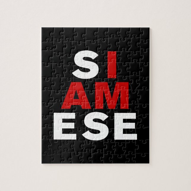 JAG ÄR SIAMESE PUSSEL (Vertikal)