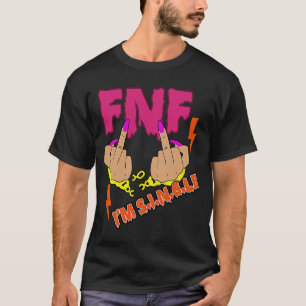 Jag är singel Sassy Girl Fredag Night BFF Bestie S T Shirt