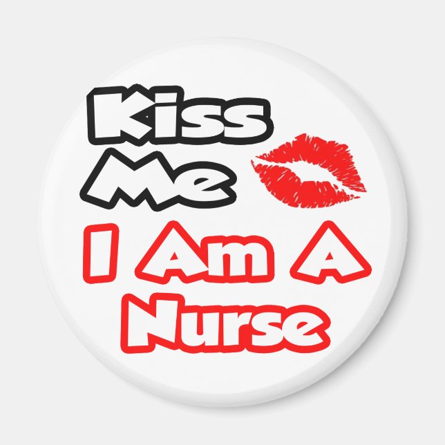 Jag är sjuksköterska. magnet (Framsidan)