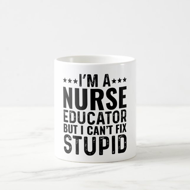 Jag är sjuksköterska, men jag kan inte laga Stupid Kaffemugg (Center)