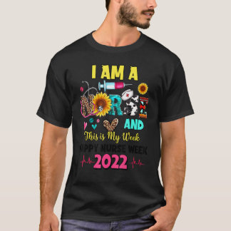 Jag Är Sjuksköterska Och Det Här Är Min Vecka Glad T Shirt