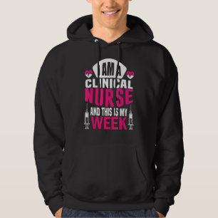 Jag är sjuksköterska och det här är min vecka Lyck Hoodie